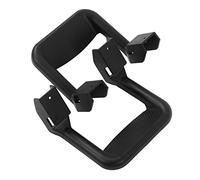 Generic Pedane Laterali a Cerchio per Camion in Alluminio Nero da 2 Pezzi per il Periodo 2002-2013 |Barre di Raccolta Antiscivolo con Montaggio Universale per Camion di Dimensioni Standard (BLACK)
