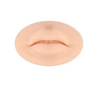 Generic Pelle Morbida in Silicone 3D per Esercitazioni di Labbra, Elasticità Multiuso per Principianti di Trucco Permanente, Accessori per La Formazione