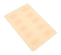 Generic Pelle per Esercitarsi Sul Trucco delle Labbra Pelle Tridimensionale per Esercitarsi Sulle Labbra per Artisti Principianti, Silicone di Alta qualità, Lavabile, per Principianti, Maestri di