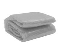 Generic Pellicola Solare Galleggiante in PE per Piscina, Aumenta la Temperatura Dell'acqua, Realizzata Al 100% in PVC, Coperta Riscaldante per Piscina (Nera 6x4 m) (?381cm)