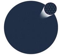 Generic Pellicola Solare Galleggiante in PE per Piscina, Aumenta la Temperatura Dell'acqua, Realizzata Al 100% in PVC, Coperta Riscaldante per Piscina (Nera 6x4 m) (?210cm)