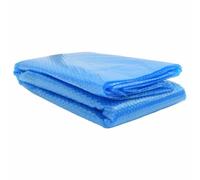 Generic Pellicola Solare Galleggiante in PE per Piscina, Aumenta la Temperatura Dell'acqua, Realizzata Al 100% in PVC, Coperta Riscaldante per Piscina (Nera 6x4 m) (975 x 488 centimetri)