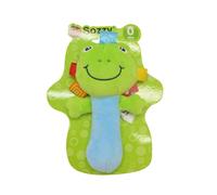 Generic Peluche a Forma di Campanella a Forma di Animaletto per Neonati con Suono di Sonaglio per Giochi Divertenti per Neonati, Regalo Perfetto per lo Sviluppo dei Bambini, Materiale Morbido e (Rana)