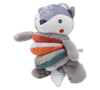 Generic Peluche per Bambini con Sonaglino Morbido per Osservazione Uditiva, Coordinazione Motoria, Sonaglio Musicale Sospeso per Neonati, Peluche per lo Sviluppo Dell'apprendimento Precoce