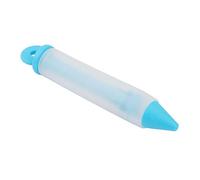 Generic Penna Decorativa in Silicone Utensile da a 4 Ugelli per la Decorazione di Torte e Scritte Sul Cioccolato per Panettieri in più Colori (BLUE)