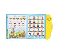 Generic Penna per la Lettura Vocale Intelligente per Bambini, Libro di Lettura Educativo con Suoni e Immagini Vivaci, Macchina per Libri Gialli per L'apprendimento dei Bambini (YELLOW)