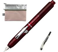 Generic Penna Platinum Curidas PKN7000 con pennino completo e set di convertitori (#77 Gran Red, M (Medium))