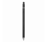 Generic Penna Stilo Universale Penna Touch Screen Non Ricaricabile per Tablet e Telefoni Cellulari, Design Piccolo e Portatile, Alluminio/bianco, 1 Pezzo (BLACK)