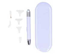 Generic Penna Trapano USB Luminosa Strumento per Pittura Diamante Applique Punto Croce con Scatola di Immagazzinaggio per Disegno Diamante Nail Art, Acciaio Inossidabile ABS, Luce Bianca/calda