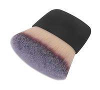Generic Pennello per Trucco Multifunzionale con in Fibra Fine per il Trucco del Viso Ideale per la Casa e i Viaggi Argento (BLACK)