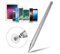 Generic Pennino Touch Screen Universale per Disegno e Gioco, Punta in Silicone Morbido, Leggero, Adatto per Smartphone e Tablet/iOS, Opzioni Colore/Bianco/Rosa/Grigio, 168 Mm, 1 unità (GREY)