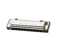 Generic per bambini, a bocca creativa, facile da suonare, diatonica a dieci fori, a bocca blues per principianti, ARGENTO