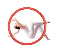 Generic per Esercizi per la Vita Fitness, per Hula per Esercizi Pesanti Sottile Capacità di Carico per Addome Stretto per Perdita di Peso per Adulti (Rosso 1,5 kg)