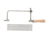 Generic per la Lavorazione del Legno in Acciaio Taglia in Modo Efficiente Attrezzature Strumenti per Gioielli con Manico in Legno, Pezzo da Lavorare con Inserto di Precisione Regolabile, (#1)