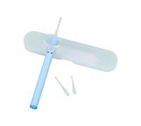 Generic per La Rimozione Del Cerume per Bambini, per La Pulizia Delle Orecchie, Curette per Le Orecchie, Funzionale, LED, Cucchiaio per C, Blu