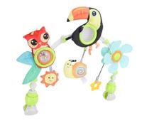 Generic per Passeggino con Giocattoli Affascinanti per Neonati da 0 a 1 Anno, Esplorazione Multi-texture per la Crescita Cognitiva, Scelta Regalo Perfetta per il Baby Shower