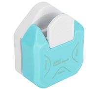 Generic Perforatore per Arrotondare gli Angoli Mini Dispositivo Portatile per Rifilare la Carta 3 in 1, Taglierina Rotonda Ad Angolo Versatile per Biglietti da Visita, Biglietti D'auguri, ABS + Ferro