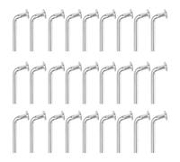 generic Perni Di Sicurezza Universali M5 Zincati Con Testa Tonda Per Scaffalature Pallet Bulloni Antiruggine Facili Da Installare Per Magazzini E Uso Domestico 100 Pezzi