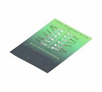Generic Perno per Puntura con Gancio per Esca da Pesca Alla Carpa con in Silicone Resistente per un Facile Innesco 12 Pezzi di Accessori da Pesca (10 mm)