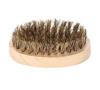 Generic Pespa per la Barba per Uomini, Pettine per Barba a Pennello per la Uomo, per la Modellatura della e la Toelettatura dei Baffi Ovali Uomini a Setola Morbi a Seto