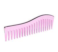 Generic Pettine Districante per Capelli a Denti Larghi, Plastica di Alta qualità per Uomini e Donne, Design Portatile Senza Maniglia, Ideale per L'uso in Salone, 7 X 2 Pollici, 1 unità (#4)