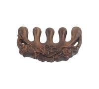 Generic Pettine Massaggio a Denti Larghi con Meridiano di Legno per Cuoio Capelluto Sano, Lucentezza dei Capelli per il Collo e le, Regalo in Legno di Sandalo per la Festa della Mamma