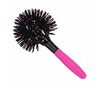 Generic Pettine per Capelli Ricci 3D con Bellissimo Design Cavo per Acconciare e Massaggiare Spazzola per Capelli a 360° 8,5x4,1 Pollici per Tutti i di
