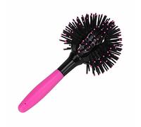 Generic Pettine per Capelli Ricci 3D Spazzola per Capelli con Sfera per Massaggio a 360° Resistente Al Calore per Diversi di e Circolazione Sanguigna, Materiale TPE, 8,5x4,1 Pollici