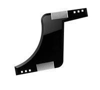 Generic Pettine per Modellare la Barba con Bordi Lisci per Modellare la del Mento, del Collo della Guancia, Impugnatura Ad Angolo Retto in ABS, per gli Appassionati di Barba