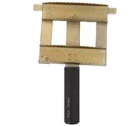 Generic Pettine per Spargimento per Bovini e Bestiame - Spazzola Ergonomica per Capelli in Ferro Strumento per Toelettatura per Pelo Liscio - 20x14x7 Cm