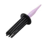 Generic Pettine per Volume D'aria a 17 Denti Struttura Unica del Pettine per uno Styling Senza Sforzo Strumento per lo Styling dei Capelli Portatile Leggero per Bigodino di Capelli ABS Viola