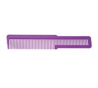 Generic Pettine Professionale per Taglio di Capelli per Tutti i di Capelli, Pettine Parrucchiere Durevole per uno Styling a Denti Larghi e Fini, Tascabile 8" per Uomo e Donna (PURPLE)