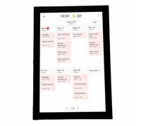 Generic Pianificatore Elettronico Touchscreen con Calendario Digitale Intelligente da 10,1 Pollici con Grafico dei Lavori Domestici per Famiglia e Ufficio ABS