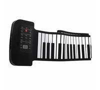 Generic Piano per Tastiera Arrotolata, Silicone 88 Tasti Roll -up per Pianoforte per Pianoforte per per Educativo con Pannello Touch Control di Controllo Portatile Piano Pieghevole per Principianti
