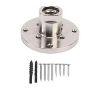 Generic Piastra 4 Pollici per Tornio per Legno per Mandrino 1in-8tpi, Strumenti di Accessori per Tornio in Legno in Metallo