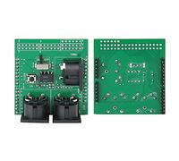 Generic Piastra Adattatore Interfaccia MIDI Scudo Durevole per la Comunicazione del Protocollo MIDI Nei Sistemi Microcontrollore Verde 57,4 X 53,1 Mm