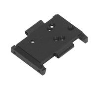 Generic Piastra della Scatola Ingranaggi con Riduzione Media in Lega di Alluminio Design Compatto per HOBBYPLUS 1/18 4WD CP18P RC Car Installazione Semplice 1 unità (BLACK)
