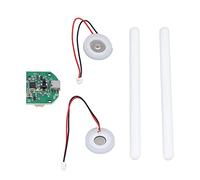Generic Piastra di Atomizzazione Dell'Umidificatore Modulo Spray Efficiente da 5μm per Umidificatore USB 5V, Piastra di Atomizzazione in ABS da 2 Set per Ufficio Domestico