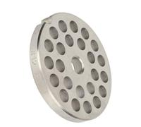 Generic Piastra di Ricambio per Tritacarne n. 12 in Acciaio Inossidabile, Lame a Disco con Foro Tondo da 8 Mm, Disco da Taglio per Tritacarne Resistente con Triturazione Uniforme, Ideale per