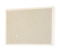 Generic Piastra per Saldatura a Nido D'ape in Ceramica Strumento Ad Alto Valore Termico per il Risparmio Energetico per il Riscaldamento dei Gioielli Stampa della Vernice Essiccazione 135x95x13mm