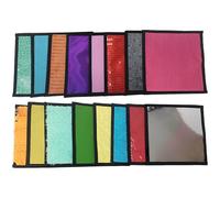 Generic Piastrelle sensoriali colorate per pavimenti, 16 giocattoli tattili per lo stress da ADHD,