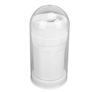 Generic Piattaforma di Tazza di Ghiaccio, Vassoio di Gelato Rotante Rotante di Copertura Multiuso di Rotazione della Polvere di Gelato Riutilizzabile per il Whisky Spaventoso (WHITE)