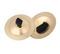 Generic Piatti da Dito in Ottone per la Danza del Ventre Accessorio Durevole in una Coppia per gli Appassionati di Danza