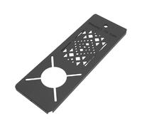 Generic Piatto da Tavolo Portatile da 0,5 unità, Tavola di Espansione Modulare per Campeggio Adatta per Fornelli a Disco Soto 310 in Acciaio Laminato a Freddo Indeformabile