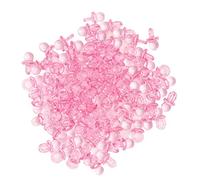 Generic Picchi, Ciuccio per Baby Shower Game Baby Shower Giochi con Acrilico da 200 Pezzi per la Decorazione (Roseo)