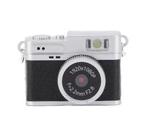 Generic Piccola Fotocamera Digitale retrò con Scheda di Memoria da 32 GB e 4 Filtri per un Facile Trasferimento per Utenti e Fotografi Abscamera White da 0,96 Pollici a Colori Schermata a 160 °
