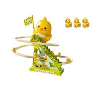 Generic Piccole Anatre Giocattolo per con Musica, Creativo, Facile Da Montare, Giocattolo per Montagne Russe a Forma di Anatra, Regalo di Nata, 3 anatre, Taglia unica