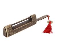 Generic Piccolo Blocco, Antichi Orizzontale Orizzontale a Bordo retrò Latch Hasp Fermo Piccolo per le Scatole Mobili