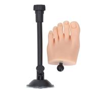 Generic Piede per Pratica delle Unghie in Silicone, Modello Flessibile Realistico per la Formazione Sulle Unghie a Casa e in Salone, Materiale Siliconico di Alta qualità (Piede sinistro)
