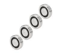 Generic Piedini di Supporto per Isolamento degli Altoparlanti Qualità del Suono Migliorata per Subwoofer Strumenti CD DAC Acciaio Inossidabile da 1,5 Pollici 4 Pezzi per gli Appassionati di (10 mm)